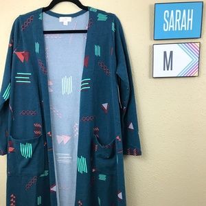 LuLaRoe Sarah M Geometric Print